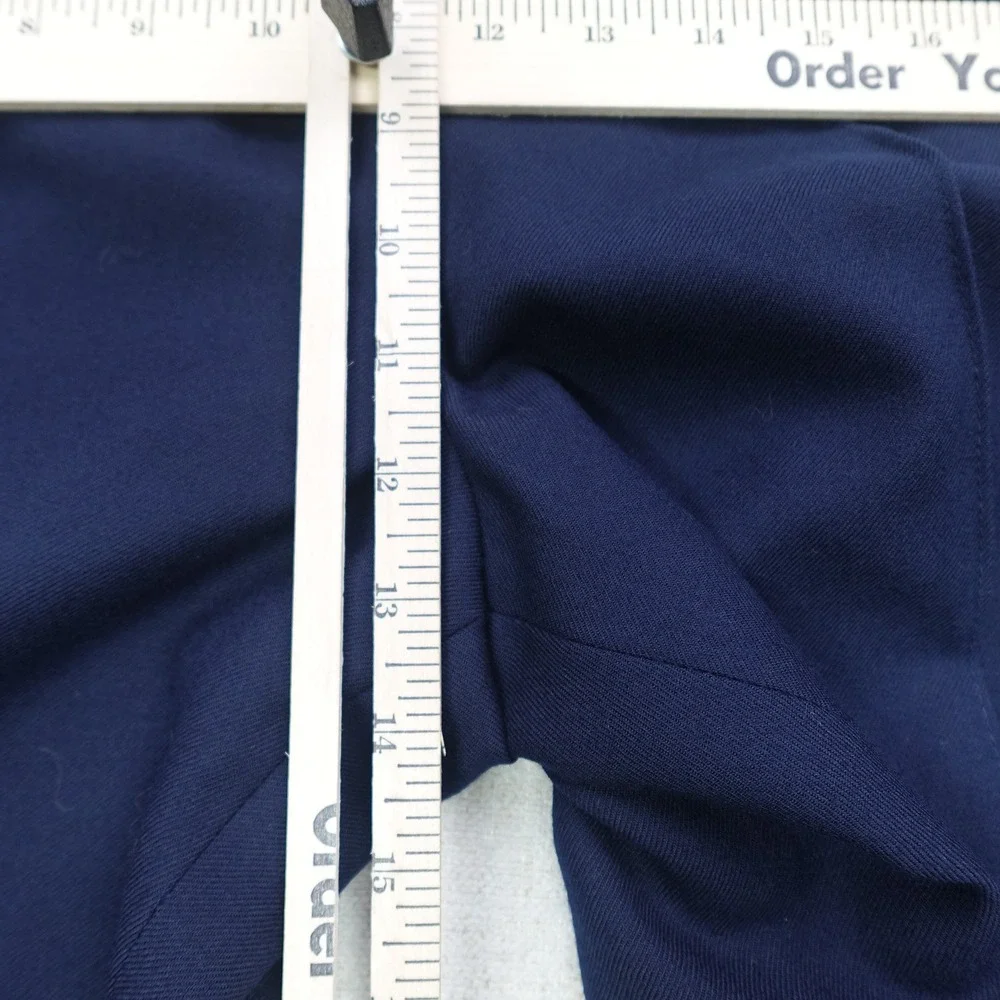 Talbots Pants Womens 10 Petite Wool Pull On Elastic Waist Classic Office Workwea - Picture 6 of 12